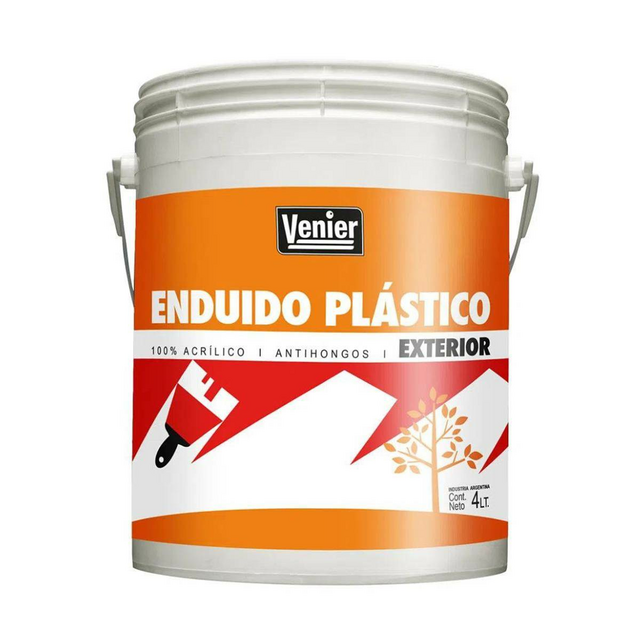 Enduido Pl Stico Exterior Venier Lts