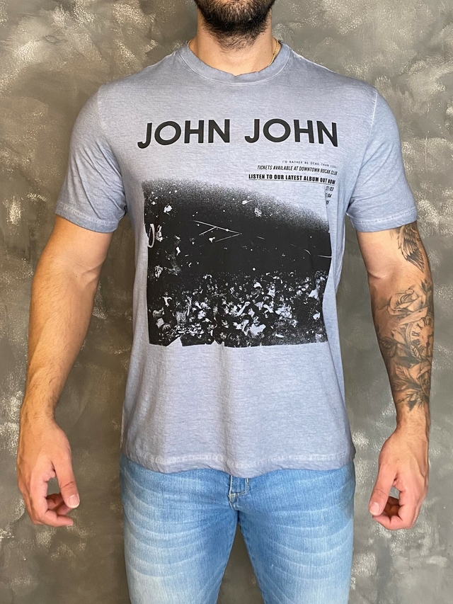 CAMISETA JOHN JOHN ROCK SHOW MASCULINA