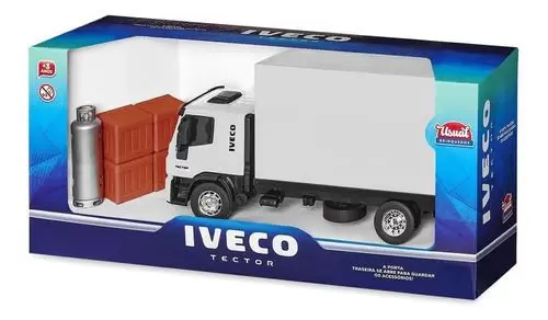 Brinquedo Infantil Divertido Caminhão Iveco Tector Delivery em