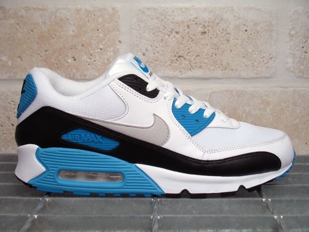 air max 90 branco com azul