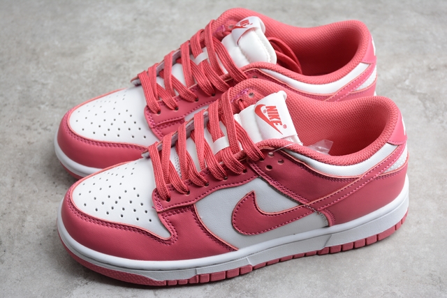 nike pink dunks low