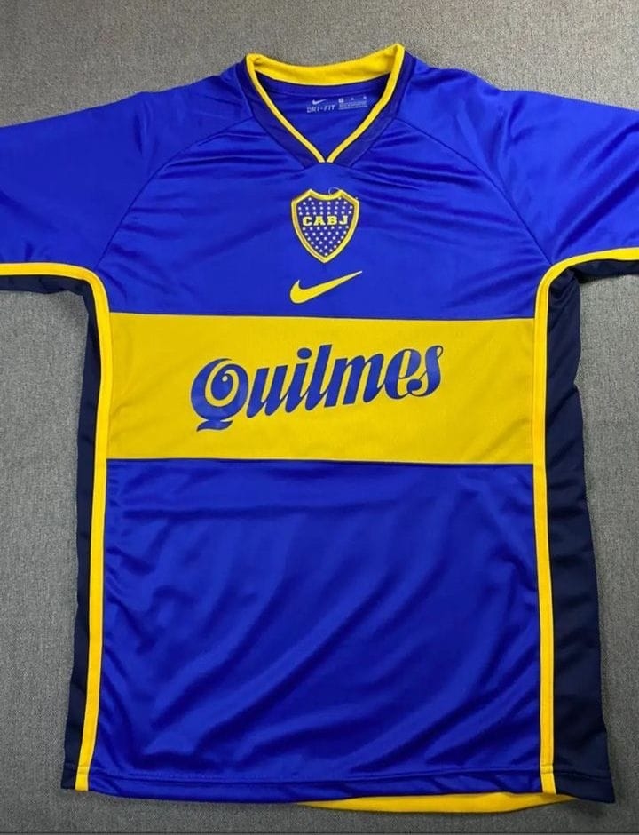 Camiseta Retro Boca Juniors Juan Roman Riquelme Copa Libertadores