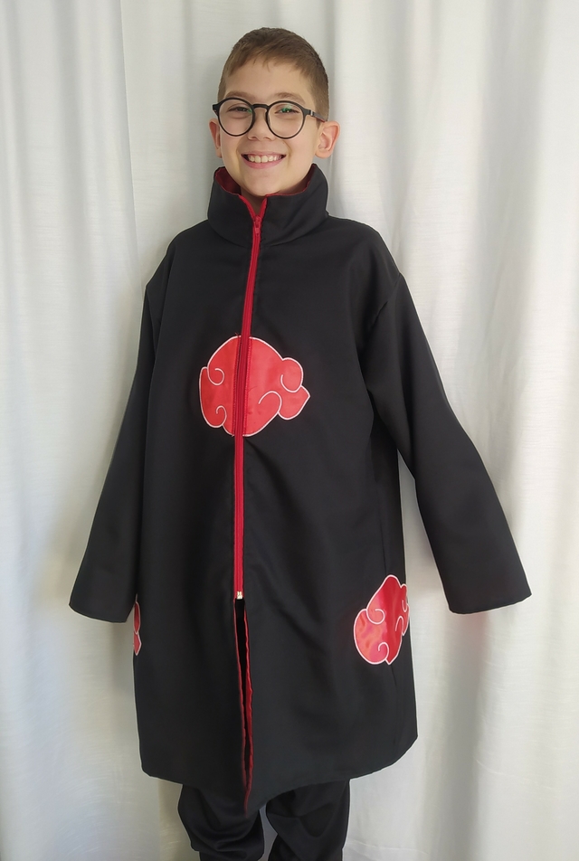 Capa Manto Akatsuki Naruto P Infantil - Masquerade - Comércio de produtos  para Festas