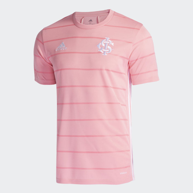 camisa adidas rosa masculina