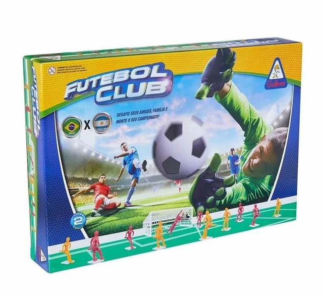 Jogo Futebol Club com 2 Seleções – Brasil X Argentina – Gulliver