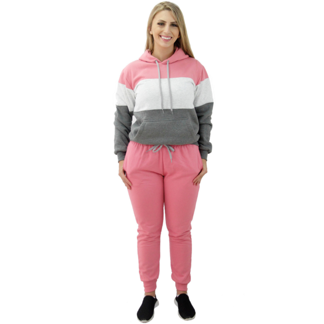 conjunto moletom adidas feminino rosa