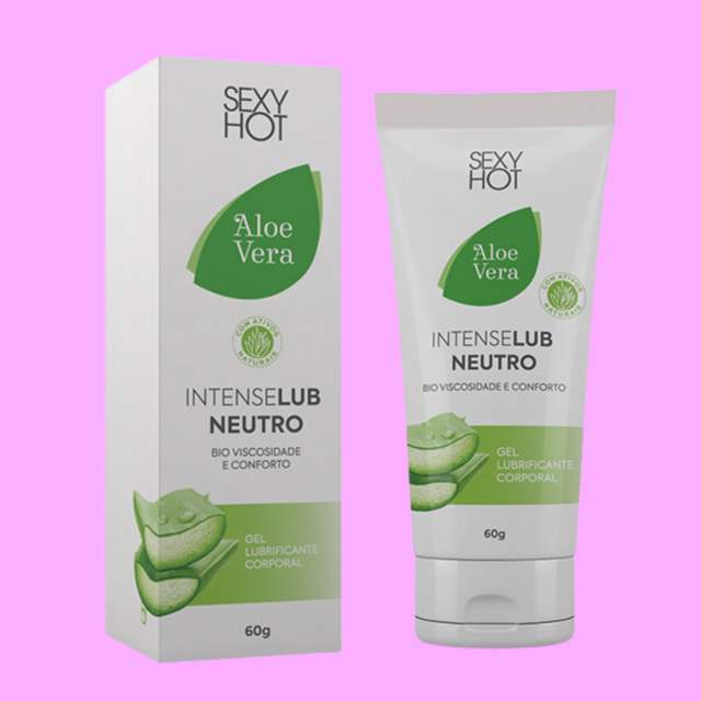 Intense Lub Lubrificante Neutro Aloe Vera Bioviscosidade E Conforto 1994