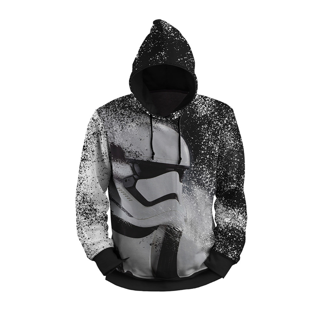 zip up star wars moletom com capuz