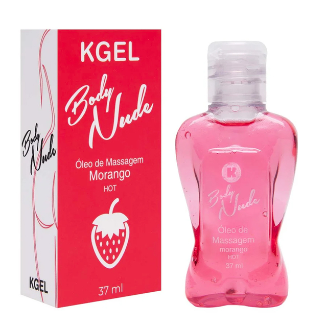 Body Nude óleo Hot Comestível Excitante 37ml KGEL