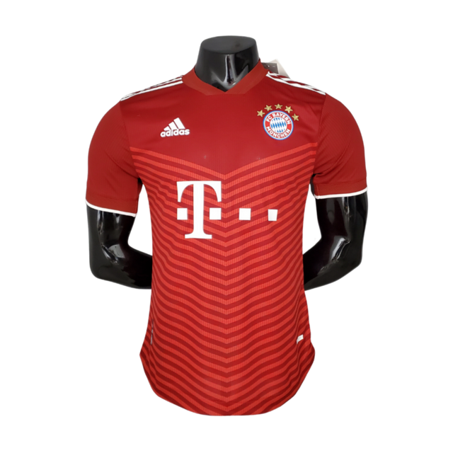 camisa bayern de munique azul e vermelha