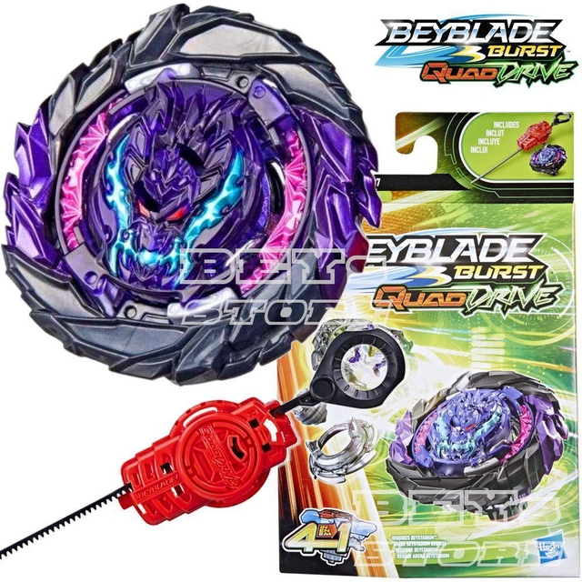 Lançador e Pião de Batalha - Beyblade - Quad Drive - Hasbro