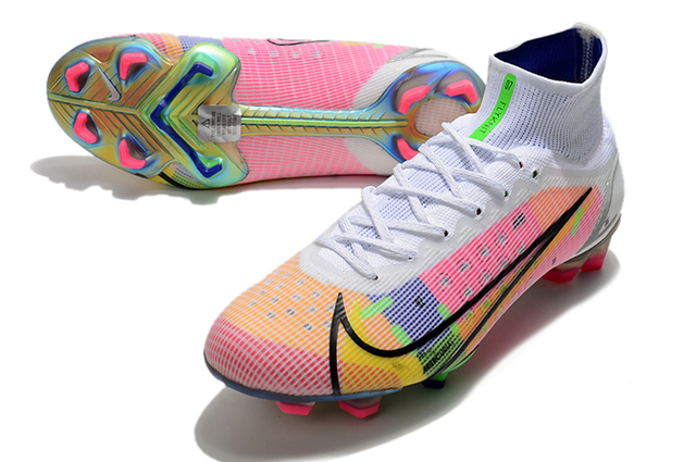 nike superfly 8 white and pink