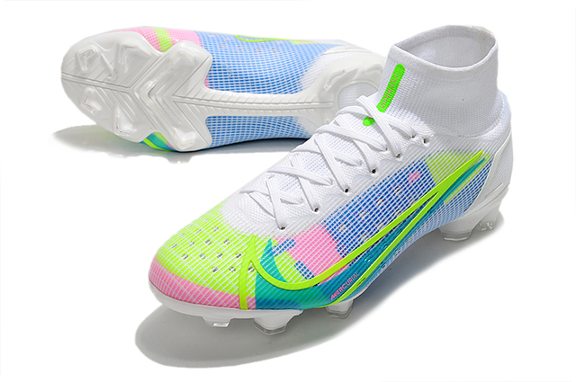 nike mercurial white green