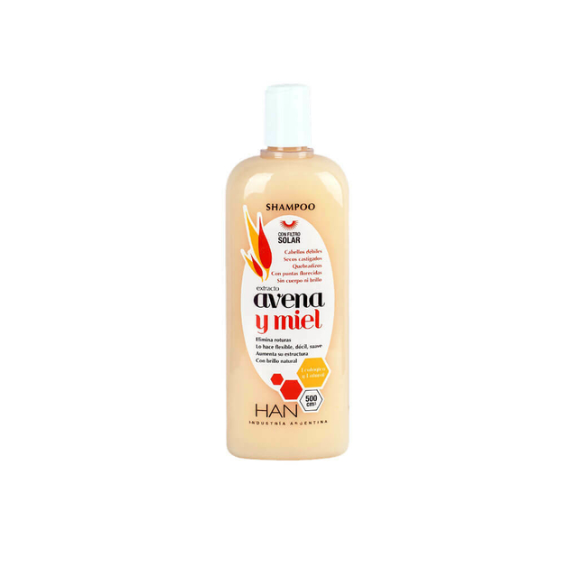 Shampoo Avena Miel X Ml Han Bellezatecnia