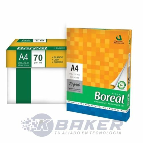 Resma Boreal A4 70grs Comprar En Baker 9916