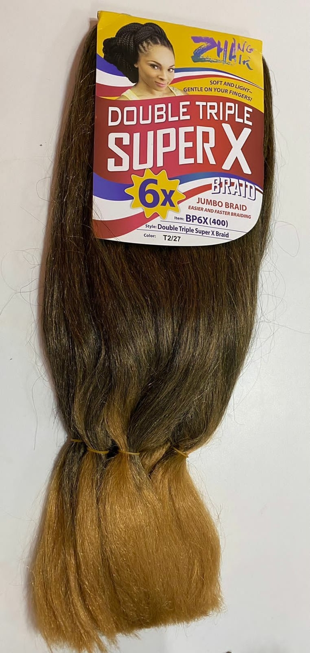 QUE SOFT 6X VALUE PACK JUMBO BRAIDING HAIR