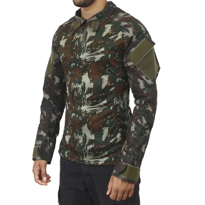 Combat Shirt Light Camuflada Eb Bravo Militar Elite Comandos