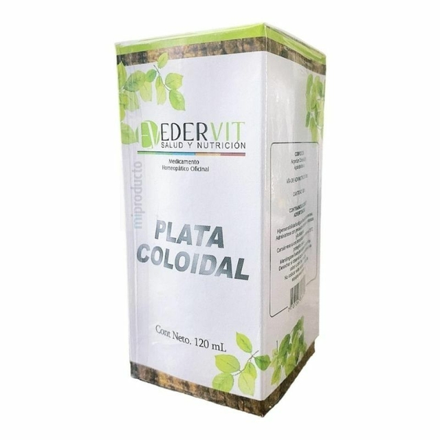 Plata Coloidal 120ml Edervit Comprar En TU SITIO FLOW