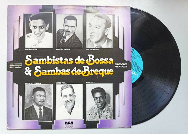 Lp Sambistas De Bossa Sambas De Breque S Rie Documento