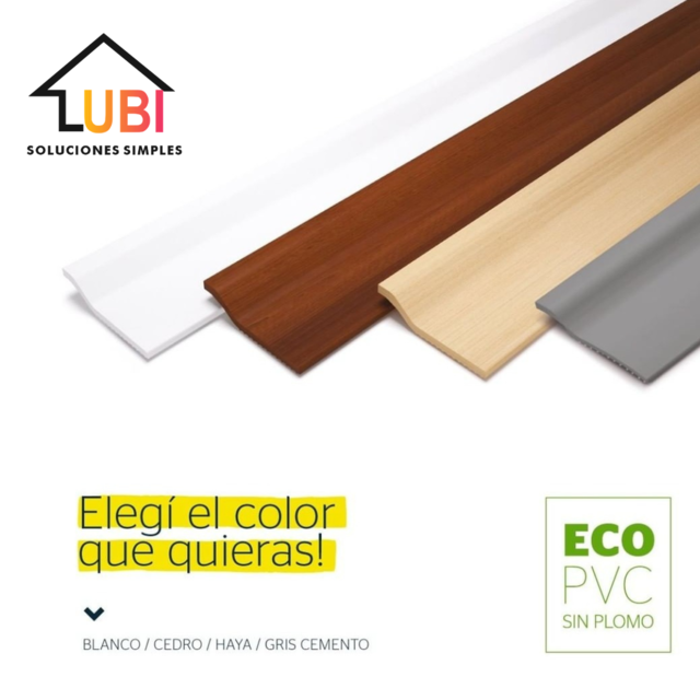 Zócalos de PVC Classic Comprar en Lubi Soluciones