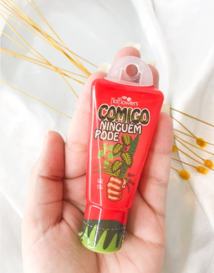 COMIGO NINGUÉM PODE- Possui óleo essencial de canela que tem propriedades  afrodisíacas e estimulante - HOT FLOWERS