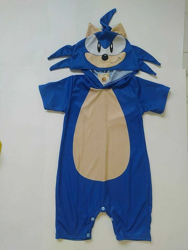 Fantasia de Macacão de Sonic - Sonic the Hedgehog Romper Costume