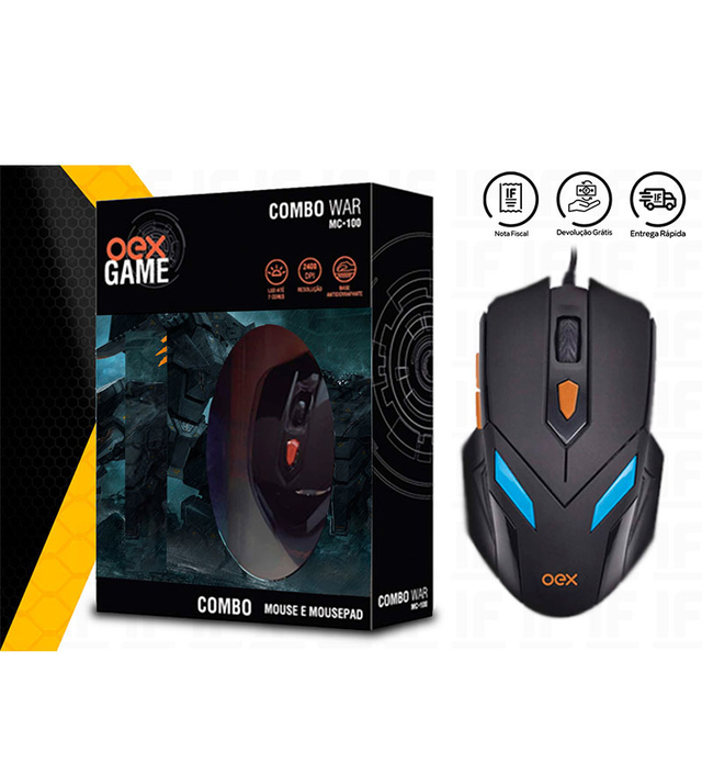 mouse gamer oex mc 100