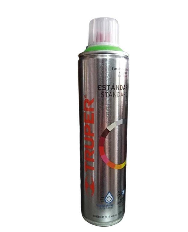 Pintura En Aerosol Verde Manzana Ml Truper Pa Vm