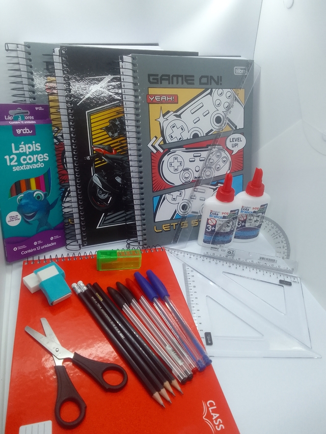 Kit Escolar 1° Ano Ensino Fundamental