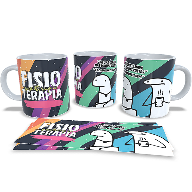 Caneca Flork Profiss Es Fisioterapia