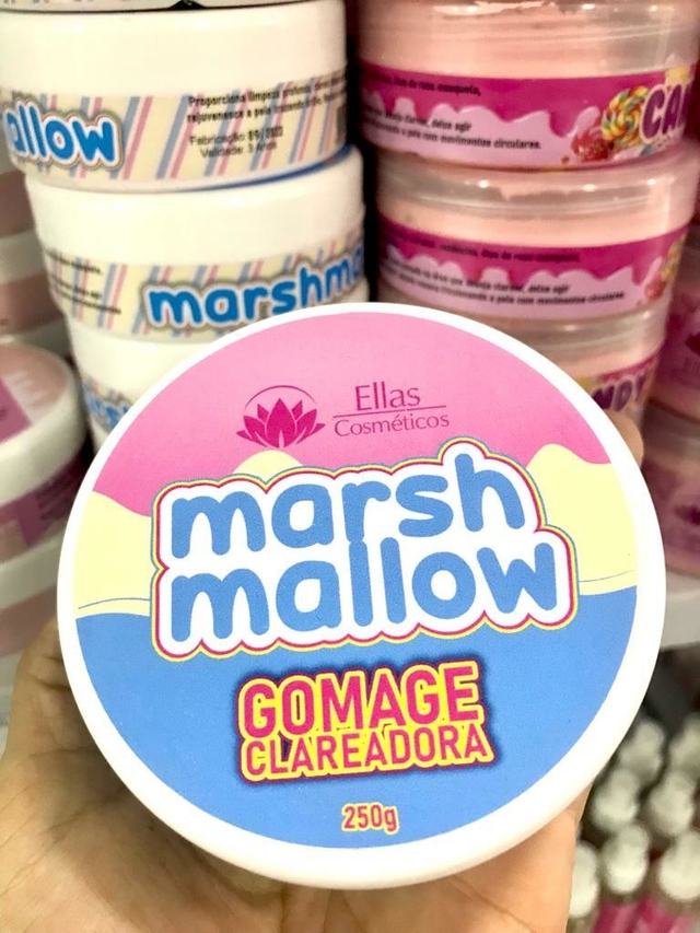 Creme Clareador Gomage Marsh Mallow 250g Ellas Cosmeticos Para Todos