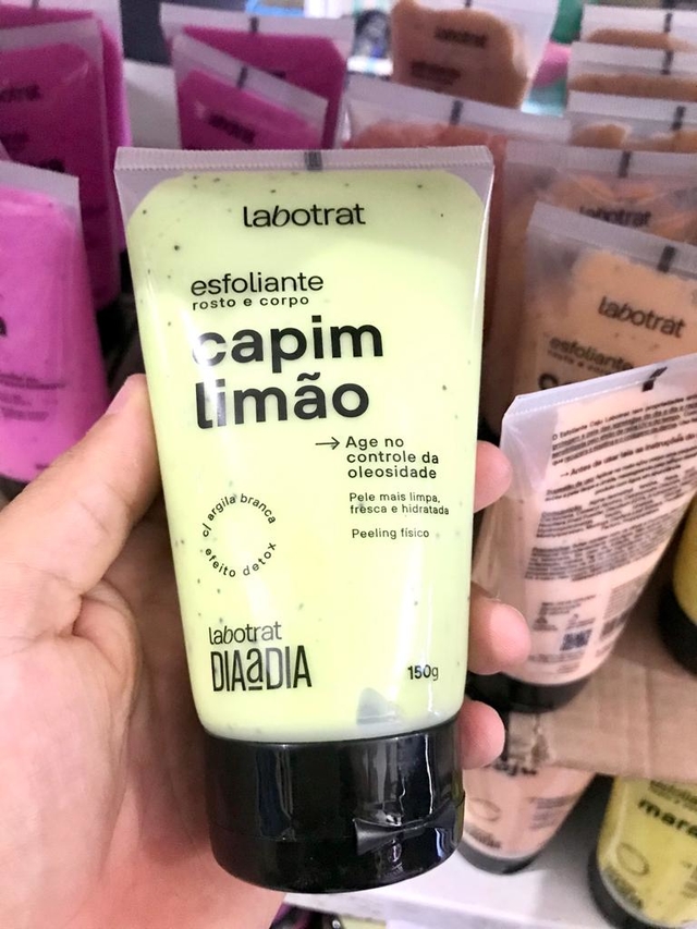 Esfoliante Capim Lim O G Labotrat Para Rosto E Corpo