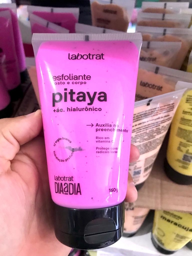 Esfoliante Pitaya 150g Labotrat Para Rosto E Corpo