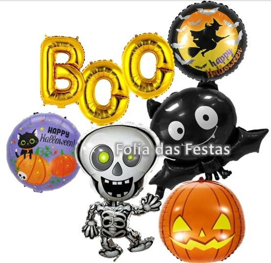 Kit Decoração para Halloween 6 Estacas de Gato Preto com Olhos Brilhantes  no Escuro - Dular