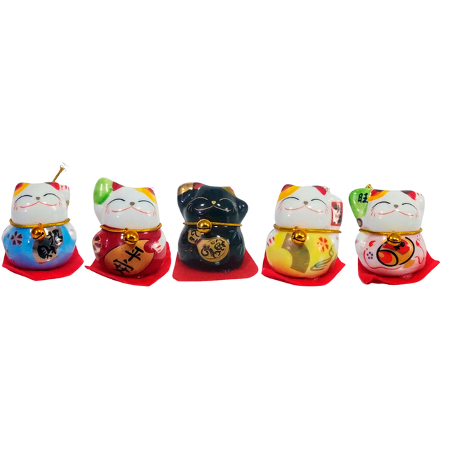 Jogo Mini Gato da Sorte 3 cm - Comprar em Decor Symbol