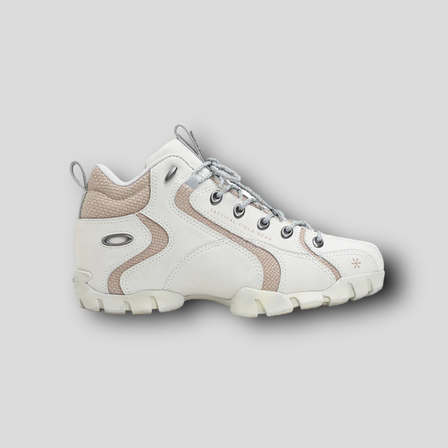 Tênis Piet x Oakley Flak 1 Mid Grey / Bone White - Base Sneakers