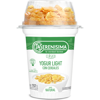 Yogur La Seren Sima Cl Sico Descremado Con Cereales 157 Gr