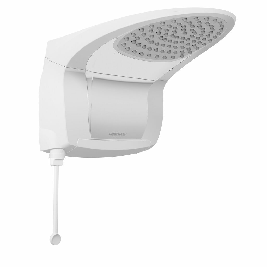 Chuveiro Ducha Acqua Jet Ultra Branco Cromado 6800W 220V Lorenzetti