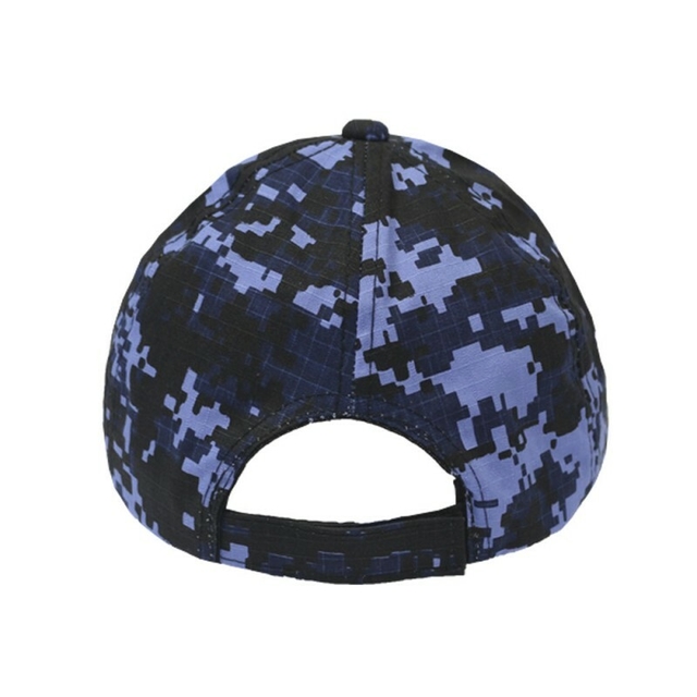 Bon Militar Rip Stop Liso Camuflado Digital Woodland Azul