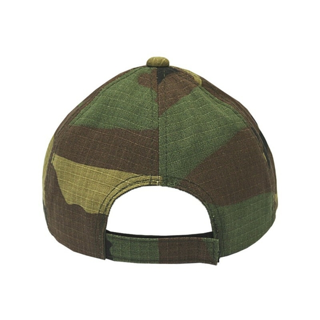 Boné Militar Rip Stop Liso Camuflado Woodland Atacado Militar