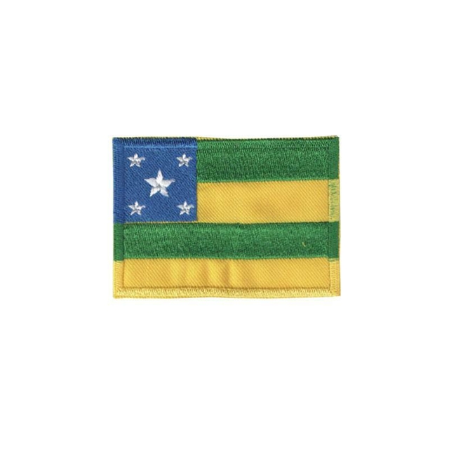 Bordado Termocolante Bandeira Sergipe Atacado Militar