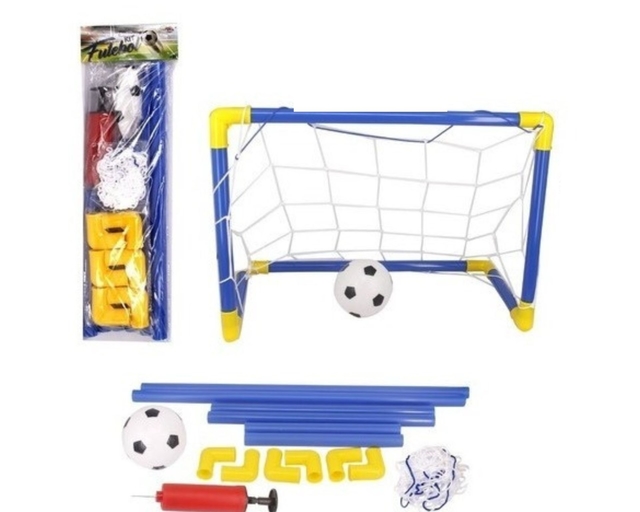 Kit Futebol Infantil Trave Gol Bola Bomba Brinquedo - Compre Agora