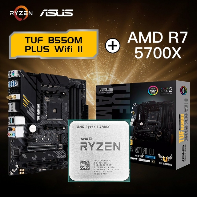 誠実 AMD Ryzen 7 5700X ＋TUF GAMING B550M-PLUS | taesis.com.mx