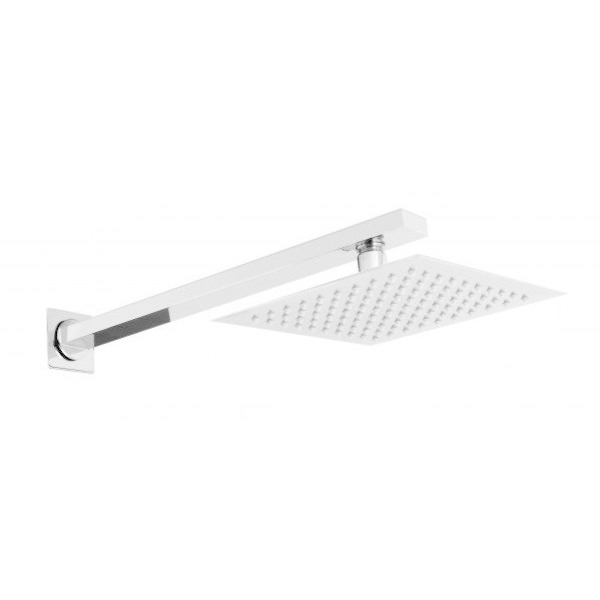 Ducha Slim Inox Quadrada Espelhada X Cm Bra O Quadrado Cm Gh