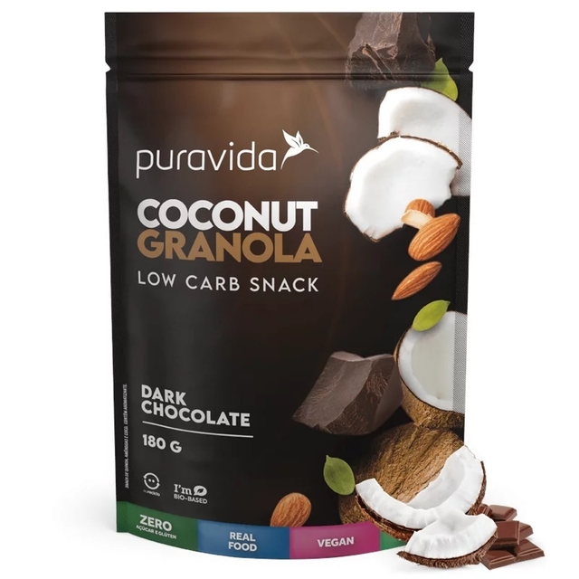 Coconut Granola Dark Chocolate Puravida G