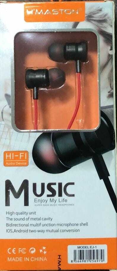 Fone De Ouvido Stereo Headset Enjoy Earphone P2 com Fio