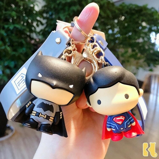 Chaveiros Batman e Superman DC Geek de Milhões