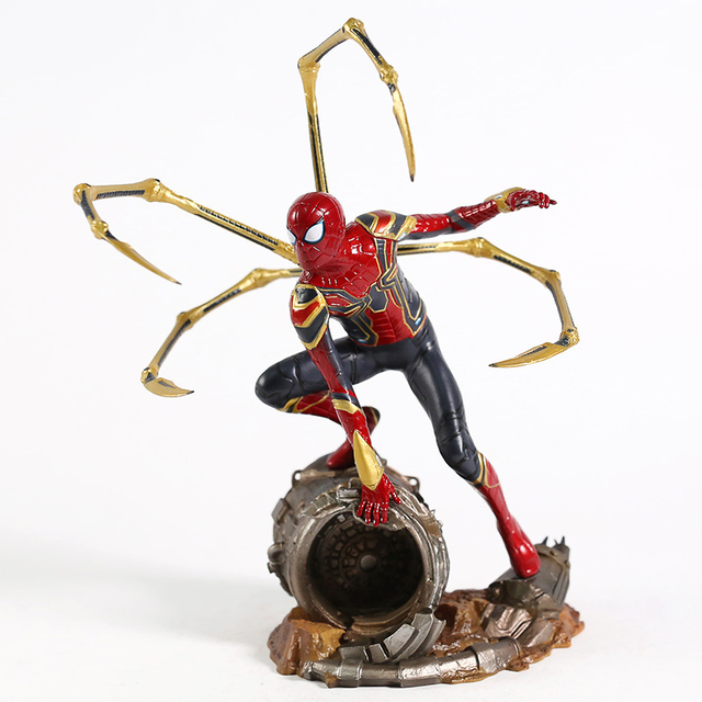 Action Figure Homem Aranha De Ferro Iron Spider ArtFX Vingadores