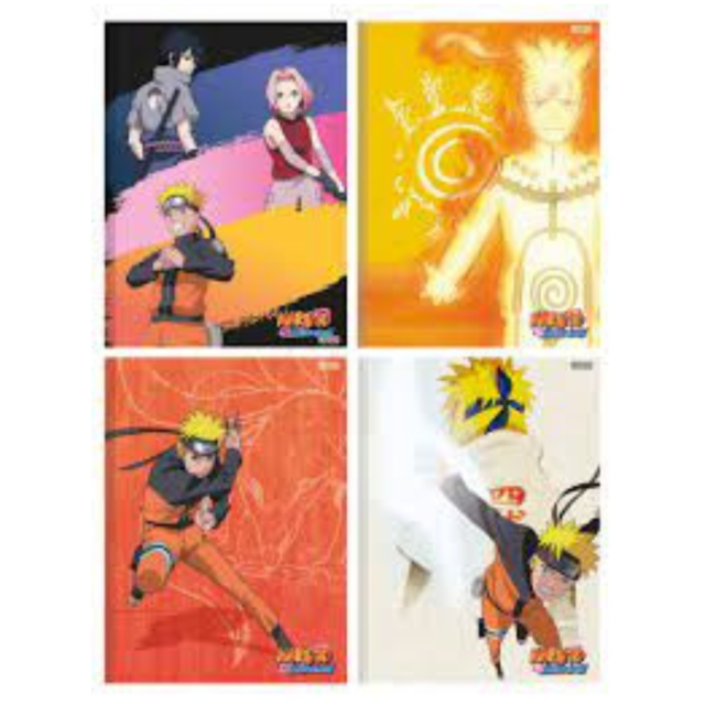 Livro De Pintar Desenho Naruto + 12 Canetinhas Colorida