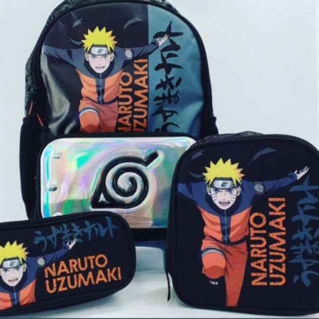 Mochila Escolar Naruto em Oferta